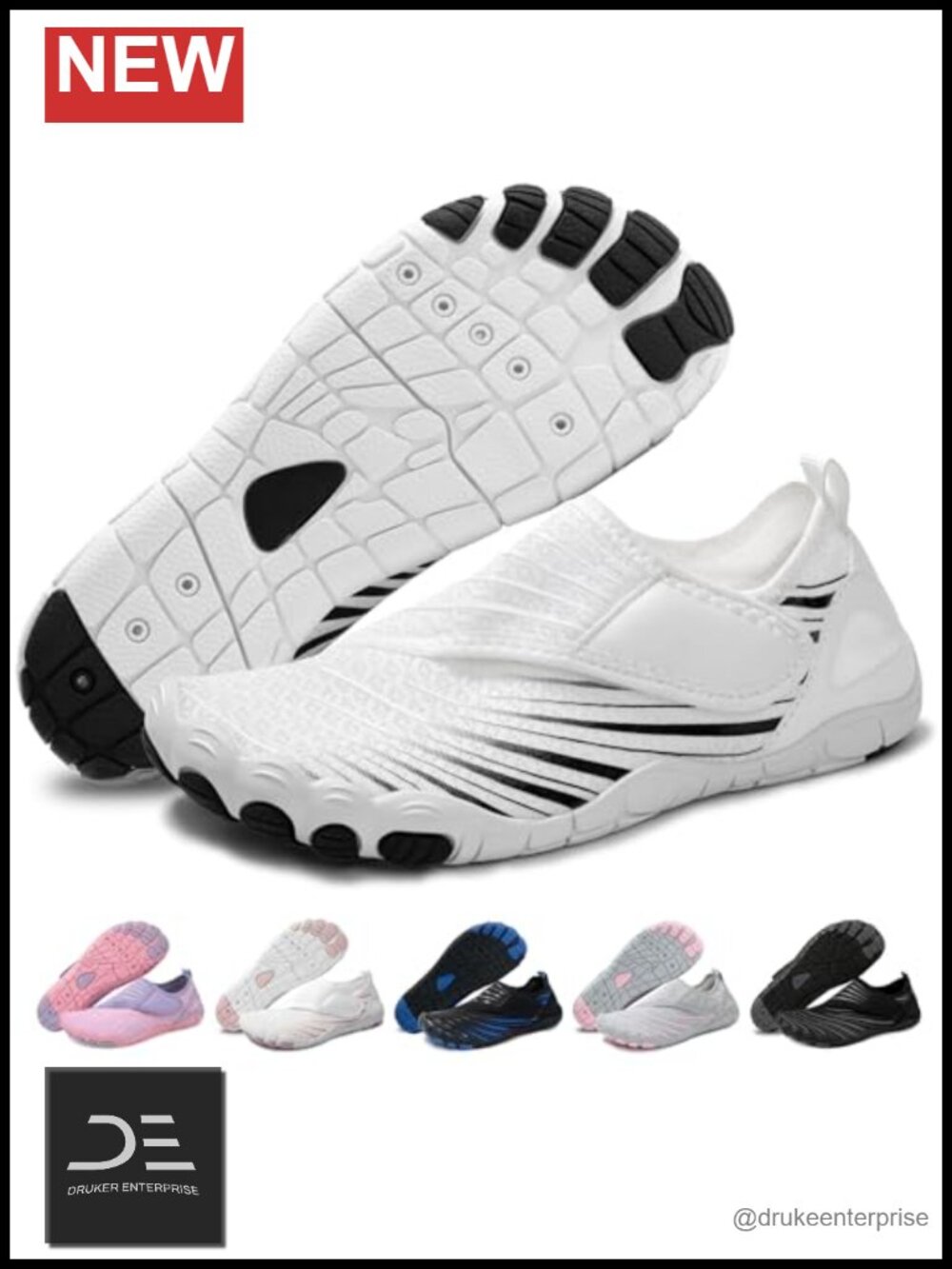 Barefoot Shoes, Wide Toe Box Zero Drop Lightweight Quick-Dry Water Shoes for